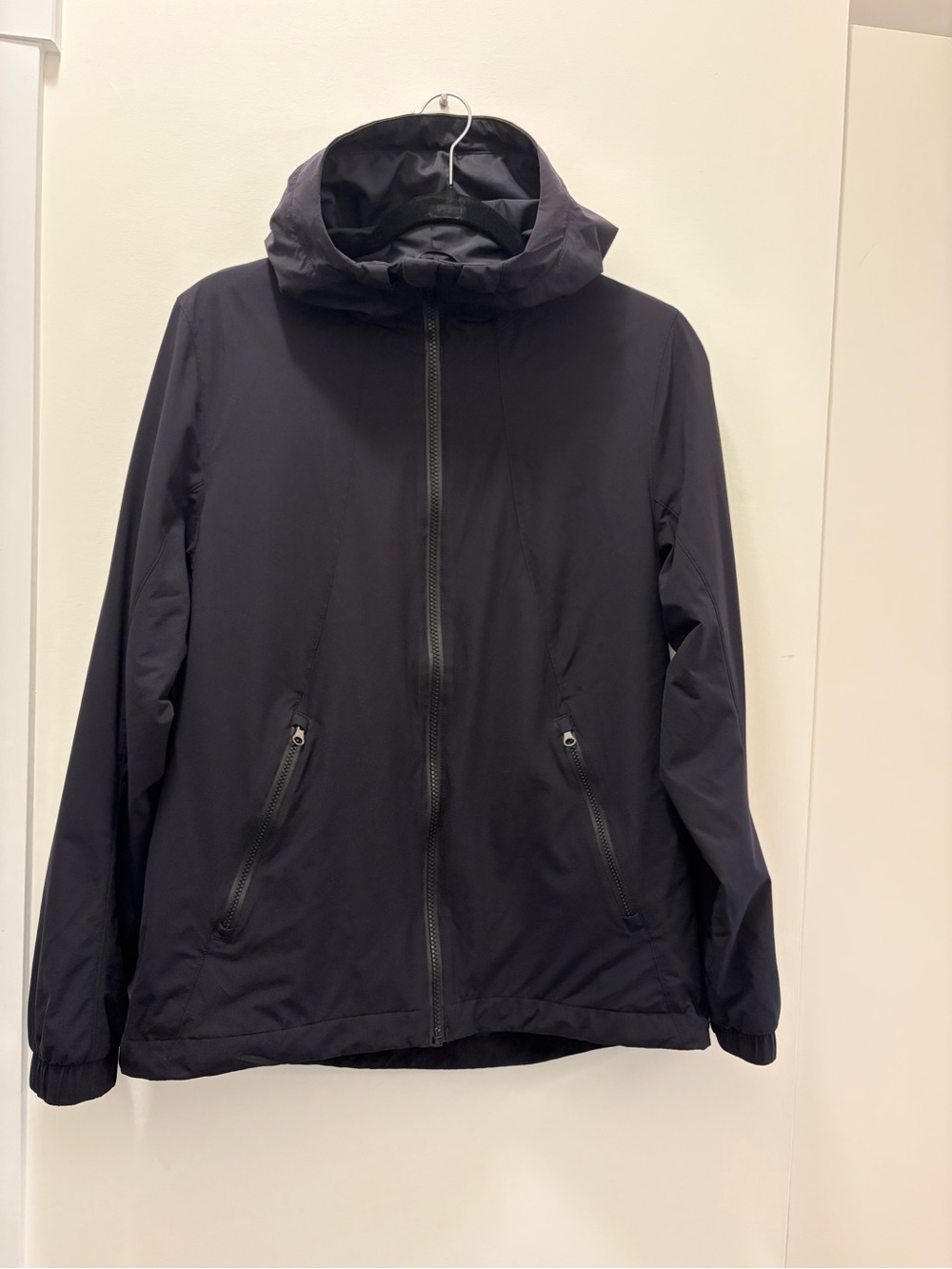 lululemon athletica Black Lightweight Hooded Shell Jacket